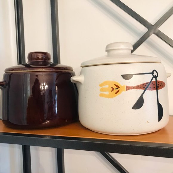 Vintage WestBend Crock Set - Picture 3 of 3